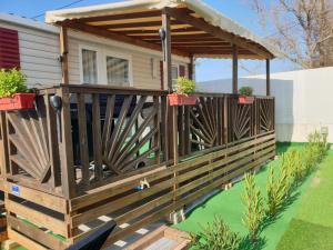 Κήπος έξω από το Mobil-home 6 personnes Agde - Grau d'Agde