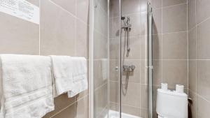 Ванная комната в Hotel Solara