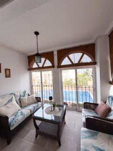 Bazén v ubytování Sonne, Strand und Urlaubsmodus! nebo v jeho okolí