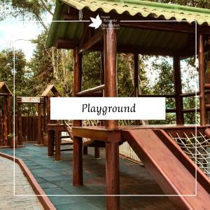 Area giochi per bambini di Pousada Recanto dos Sonhos