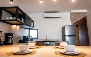 Dapur atau dapur kecil di Hotel B10 - Distinctive Hotel-