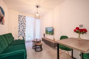 Гостиная зона в Apartment Malá Praha