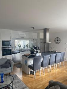 Køkken eller tekøkken på Holiday home Båstad, 8 beds