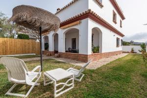 Κήπος έξω από το Casa LULU a hidden gem on the Costa de la Luz