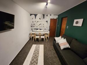 Χώρος καθιστικού στο Departamento Primi