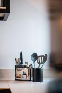 Dapur atau dapur kecil di Hotel B10 - Distinctive Hotel-