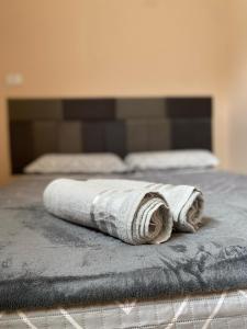 En eller flere senge i et værelse på Zai flats