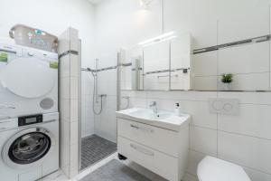 Vannituba majutusasutuses Swiss Suites