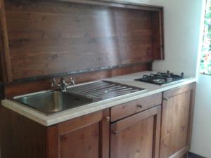 Kuchyň nebo kuchyňský kout v ubytování Antico Borghetto - Casa Vacanze