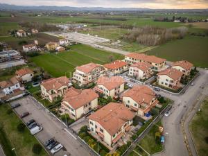 Pohľad z vtáčej perspektívy na ubytovanie B&B Delle Fragole