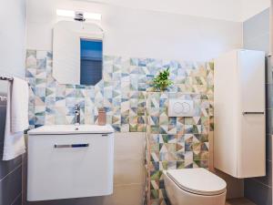Villa David - NEW - first renting - for 9 person的一间浴室