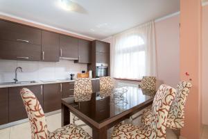 Η κουζίνα ή μικρή κουζίνα στο Penthouse Aurora