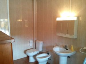 Koupelna v ubytování Casa Inocencio