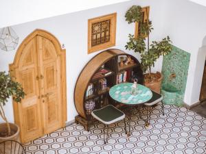 Posezení v ubytování Riad Le Petit Joyau
