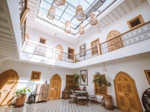 Posezení v ubytování Riad Le Petit Joyau