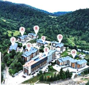 山景或在公寓看到的山景