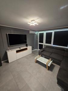 Χώρος καθιστικού στο Apartament 3-pokojowy Klimatyzacja nr 3