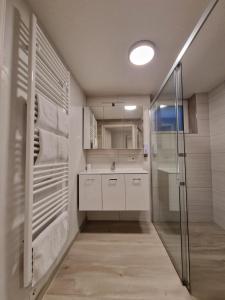 Kúpeľňa v ubytovaní Apartment Bergblick + 37 fotografií