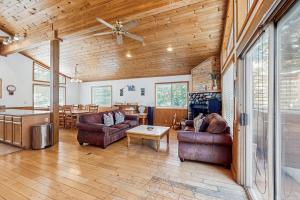 Posezení v ubytování Fawn Lodge