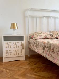 Postel nebo postele na pokoji v ubytování Apartman Ostrea ***