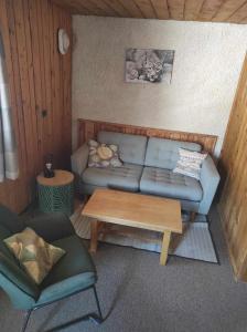 Posezení v ubytování Chalet Le Cordava
