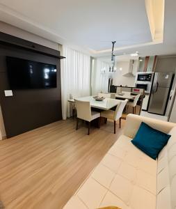 Køkken eller tekøkken på Condomínio Mundi Resort