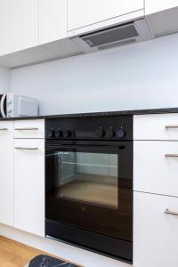 Kuchyň nebo kuchyňský kout v ubytování KAYA Zurich Apartment 1B - Deluxe 2BR Downtown Apt