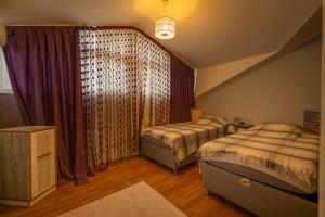 Postel nebo postele na pokoji v ubytování Deniz Loft Fethiye