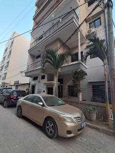 Το κτήριο όπου στεγάζεται  το διαμέρισμα