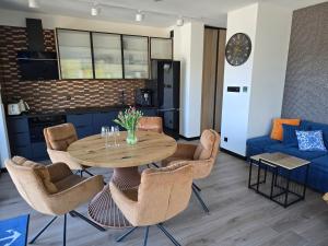 Η κουζίνα ή μικρή κουζίνα στο Morska Idylla +35 φωτογραφίες