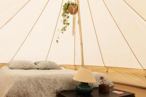Postel nebo postele na pokoji v ubytování Aparra Surfcamp Auberge Capbreton