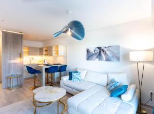 Kuchyň nebo kuchyňský kout v ubytování Sunset Resort 307