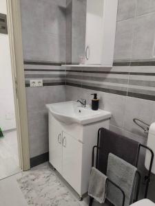 Kuhinja ili čajna kuhinja u objektu Apartments Villa Berta Tuzla - 302 Deluxe Apartment - Free Private Secured Parking
