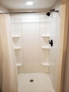 Koupelna v ubytování TigerMinnow Coles Lodge