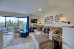 a living room with a couch and a table at 217W 217 Whittley Ave in Avalon