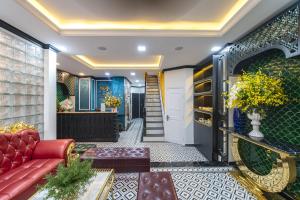 Χώρος καθιστικού στο Collection O VyVy Airport Hotel