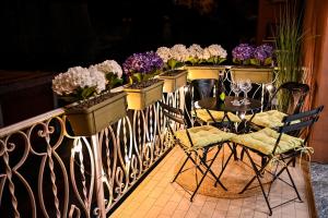 A balcony or terrace at Solema Lake Como