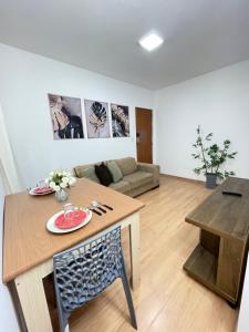 Χώρος καθιστικού στο Ap Feira de Santana Life Home II -Prox Feiraguay, Com Ar