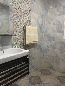 Koupelna v ubytování A Cozy Penthouse Home + 16 fotografií