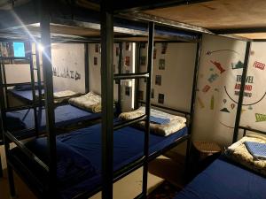 Postel nebo postele na pokoji v ubytování Spiritual Backpackers Hostel