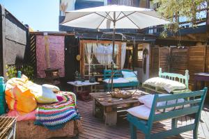 Posezení v ubytování Aldea Bahiguana + 14 fotografií