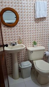 Koupelna v ubytování Apartamento Manjarrez