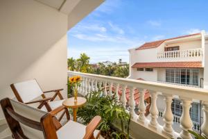Svalir eða verönd á Spring Breeze Hotel Hoi An