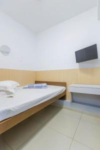 Katil atau katil-katil dalam bilik di Ah Shan Hostel