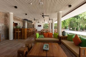 Posezení v ubytování Le Relax Luxury Lodge