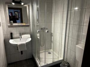 Kopalnica v nastanitvi BlueBird Bed & Breakfast
