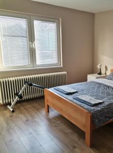Apartman Meridianにあるベッド