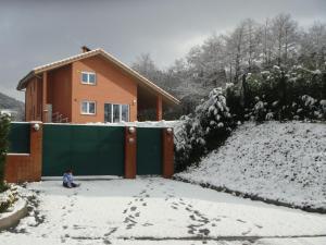 Villa Bosque Albite during the winter