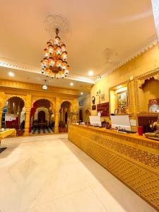 Posezení v ubytování The Jaigarh Palace Jaisalmer