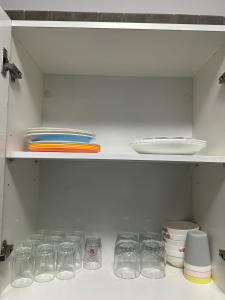 Kuchyň nebo kuchyňský kout v ubytování Fnideq Superbe appartement